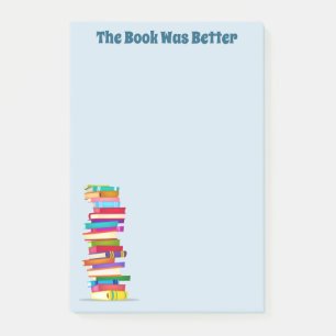Liebes-Post-It-Notizen für Bücher Post-it Klebezettel
