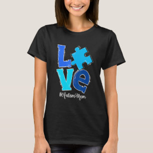 Liebes-Puzzleteil Autismus-Mutter Muttertag Autism T-Shirt