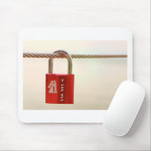 Liebes-Schloss Mousepad (Mit Mouse)