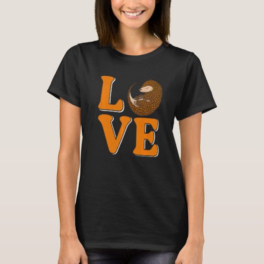 Liebes Schuppentier T-Shirt (Vorderseite)