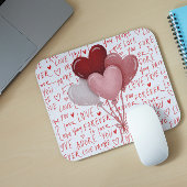 Liebes-Schwingungen-Mauspad Mousepad