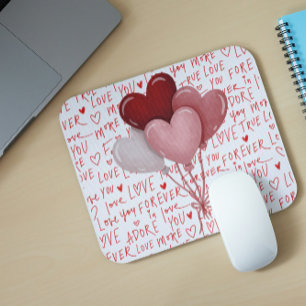Liebes-Schwingungen-Mauspad Mousepad
