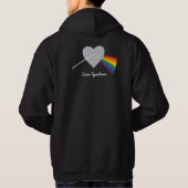 Liebes-Spektrum Hoodie (Rückseite)