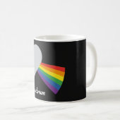 Liebes-Spektrum Kaffeetasse (VorderseiteRechts)