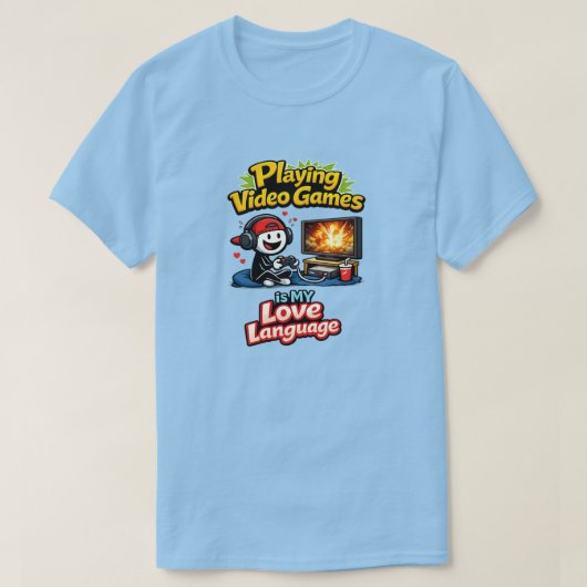 Liebes Sprache T-Shirt (Design vorne)