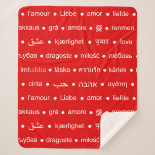 Liebes Sprachen Valentinstag Sherpadecke