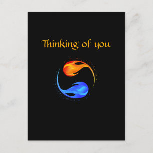 Liebes Symbol- Postkarte