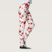 Liebes-Text-Kunst-Leggings Leggings (Rechts)