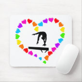 Liebes-Turnen-Mauspad für Computer Mousepad (Mit Mouse)