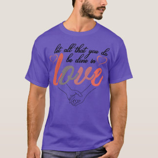Liebes- und Beziehungsmädchen T-Shirt