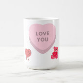 Liebes- und Herzsymbole" oder "Valentinstag-Herzen Kaffeetasse (Mittel)
