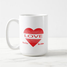 Liebes- und Romantik-Konzeptdesign mit Herzelement