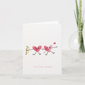 Liebes Valentinstagskarte Dankeskarte
