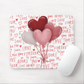 Liebes-Vibes-Mauspad Mousepad (Mit Mouse)
