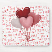 Liebes-Vibes-Mauspad Mousepad (Vorne)