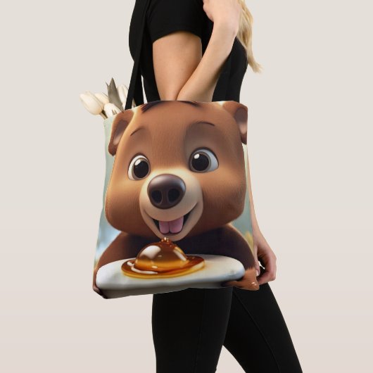 Liebesbär Tasche (Von Nahem)
