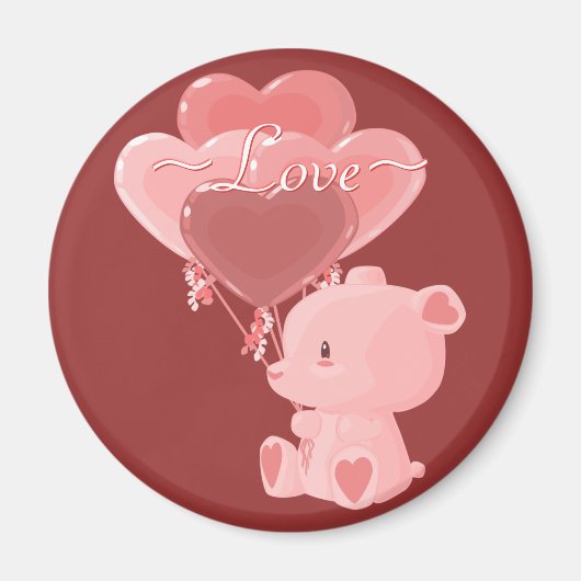 Liebesbärenmagnet Magnet (Vorne)