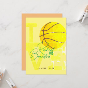 Liebesbasketballbrief, Basketballliebhaber Einladung