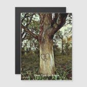 Liebesbaum Magnetkarte (Vorne/Hinten)