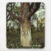 Liebesbaum Mousepad (Vorne)