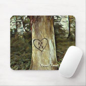 Liebesbaum Mousepad (Mit Mouse)