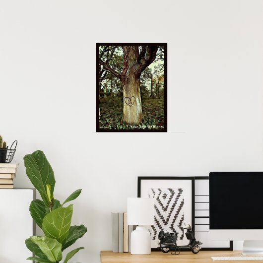 Liebesbaum Poster (Heimbüro)