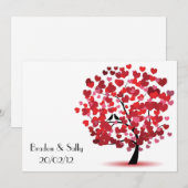 Liebesbaum Save The Date (Vorne/Hinten)