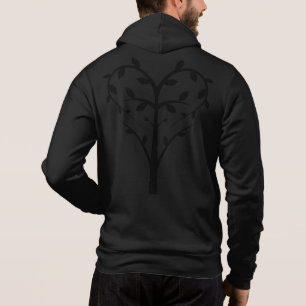Liebesbaum verziert hoodie