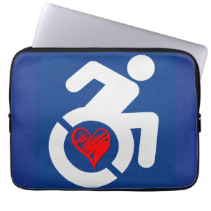 Liebesbehinderte Laptopschutzhülle