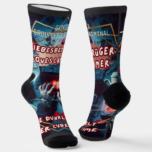 Liebesbetrüger socken (Gewinkelt)