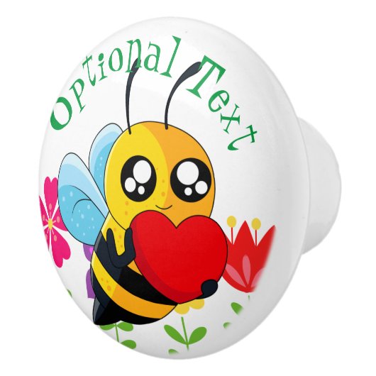 Liebesbiene Keramikknauf (Rechts)