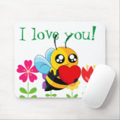 Liebesbiene Mousepad (Mit Mouse)