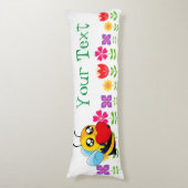 Liebesbiene Seitenschläferkissen (Vorderseite Vertikal)