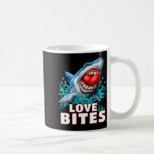 Liebesbisse Hai Valentinstag Hai Kinder Männer Kie Kaffeetasse