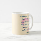 Liebesbotschaft für sie und ihn kaffeetasse (VorderseiteRechts)