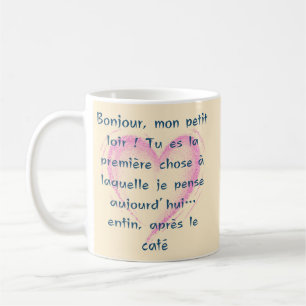 Liebesbotschaft für sie und ihn kaffeetasse