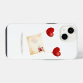 Liebesbotschaft iPhone Hülle (Rückseite (Horizontal))