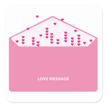 Liebesbotschaft Rosa Herzen Minimalistisch Süß Lus