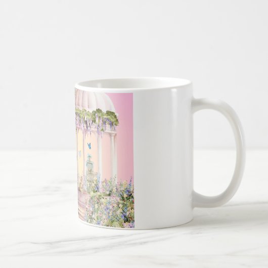 Liebesbrief-Design - Liebe, Frühling xxoo Kaffeetasse (Rechts)