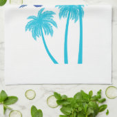 Liebesbrief-Design - Liebe, Sommer xxoo Geschirrtuch (Gefaltet)