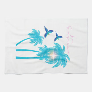 Liebesbrief-Design - Liebe, Sommer xxoo Geschirrtuch