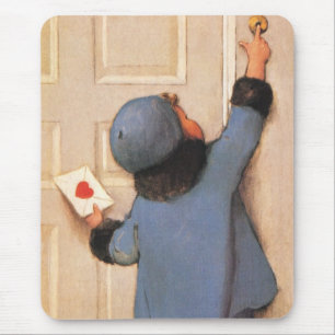 Liebesbrief im Vintage-Stil von Jessie Willcox Smi Mousepad