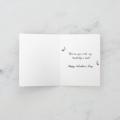 Liebesbrief Valentinstagskarte Dankeskarte (Innenseite)
