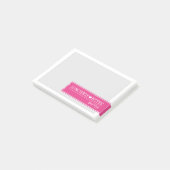 Liebesbriefe in der Lunchbox Post-it Klebezettel (angewinkelt)