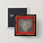 Liebesbutton Button (Vorne & Hinten)