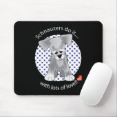 LiebeSchnauzer Mousepad (Mit Mouse)