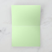 Liebeschwan-Grußkarte Karte (Innenseite)