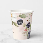 Liebesdusche mit Beeren Pappbecher (Rückseite)