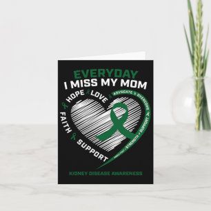 Liebeserinnerungsgeschenke Vermisse meine Mutter N Karte