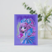 Liebesfee~ Postkarte (Stehend Vorderseite)